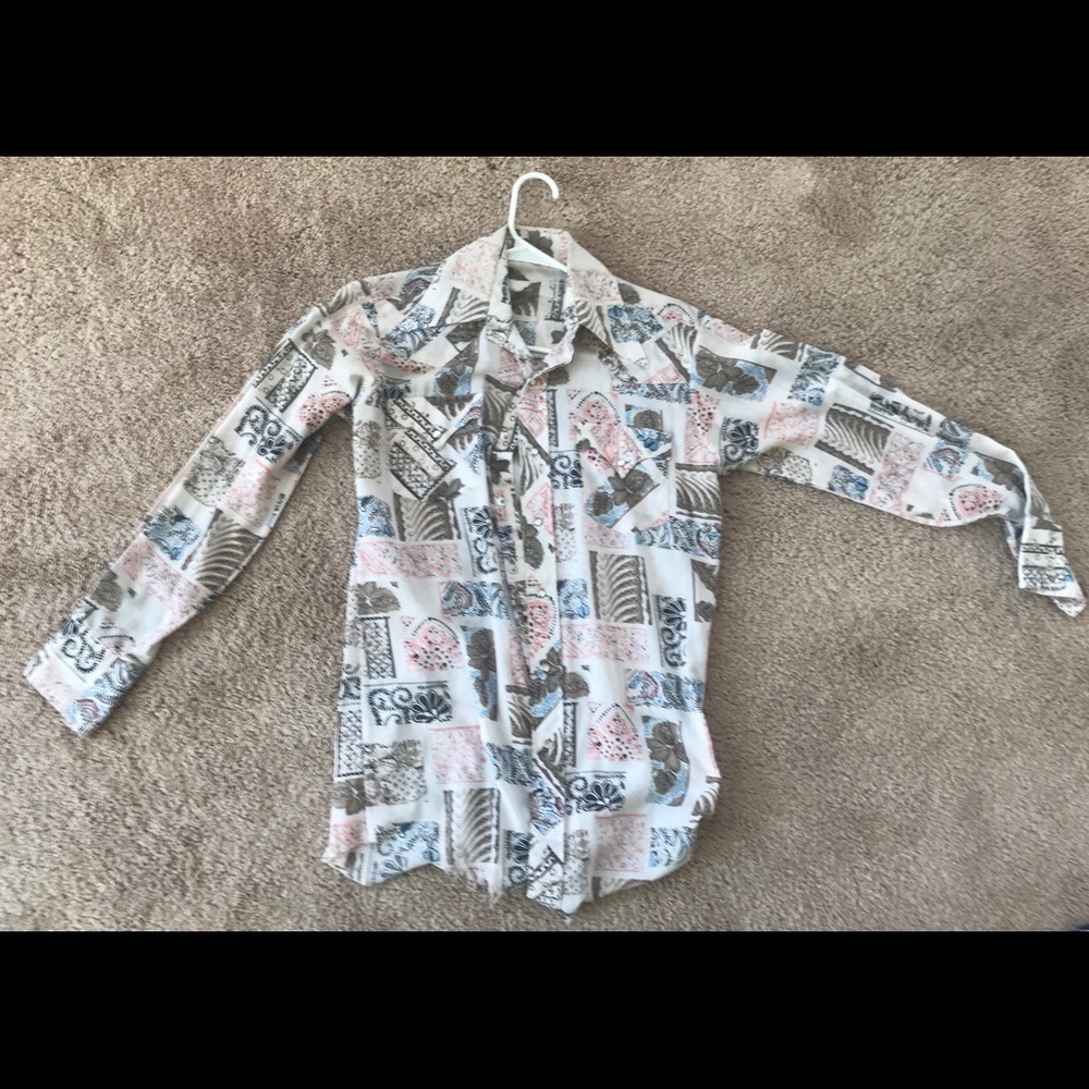 Vintage Long Sleeve Button Down